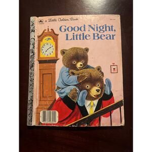 A Little Golden Book "Good Night, Little Bear" Bedtime story Reader Picture book